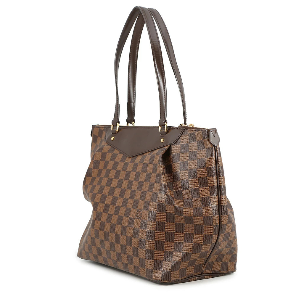 Louis Vuitton Bag Damier Westminster Ebene Shoulder Brown